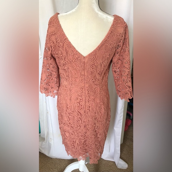 Eliza J Size 12 Lace Dress - Picture 3 of 8